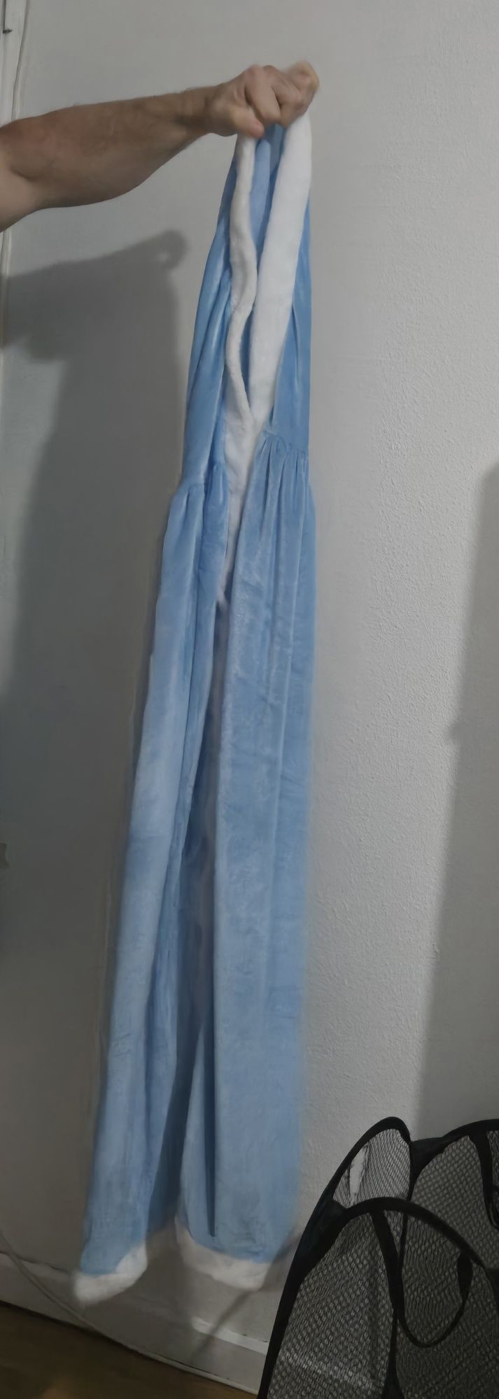 Capa de princesa azul