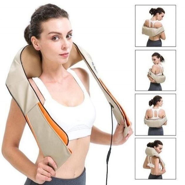 Масажер Massager of Neck Kneading для всього тіла з підігрівом
