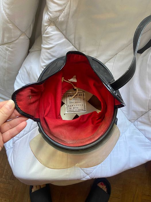 Capacete Vintage Anos 50 Marca Arsacal