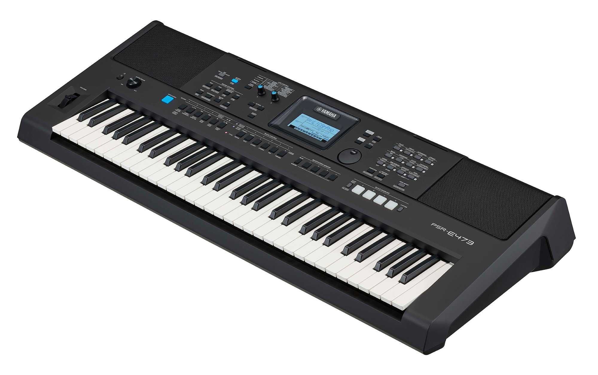 Yamaha PSR-E473 keyboard PSR E 473 następca PSR-E473 - nowość