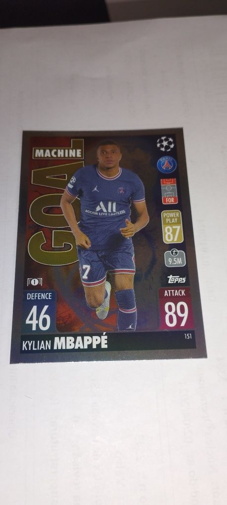 Mbappé cromos e cards