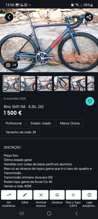 Bmc team Machine SLR01 t56