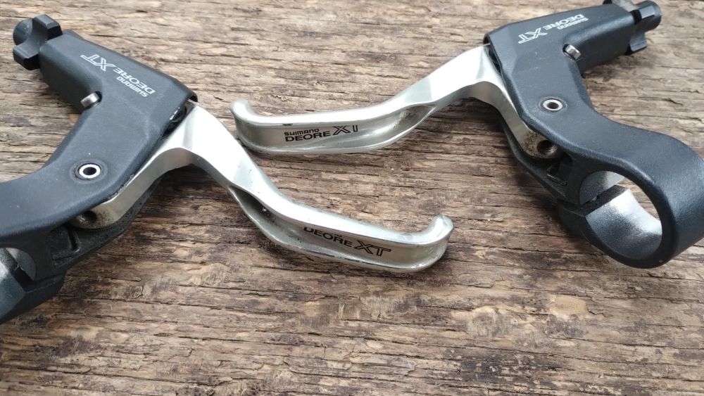 Hamulce Shimano XT BR-M739 + BL-M739 retro MTB