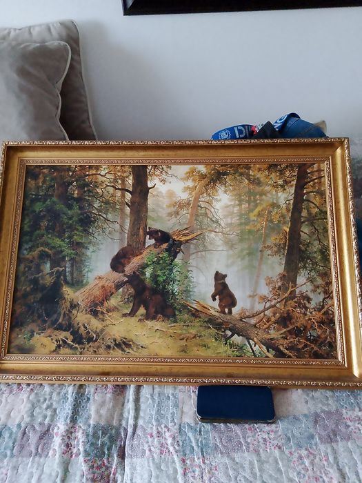 Sprzedam piękny duży obraz Iwan Szyszkin
