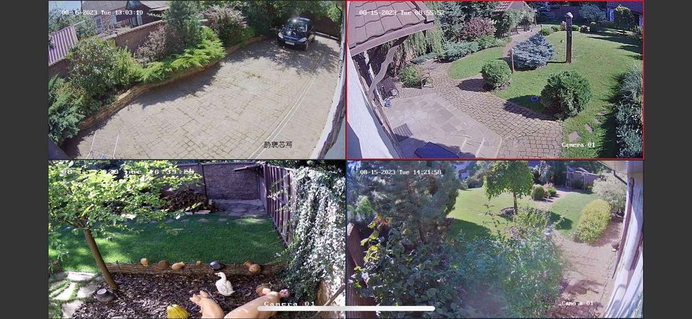 Установка камеры, настройка