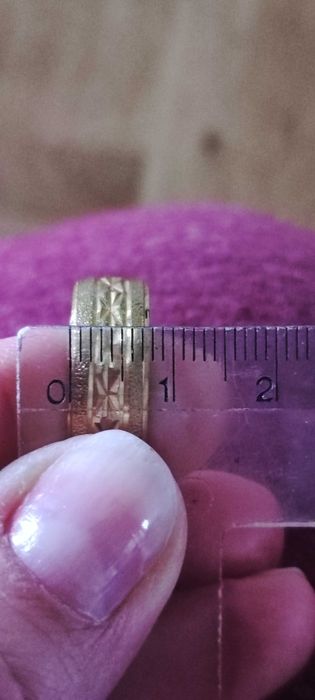 Obrączka złota unisex