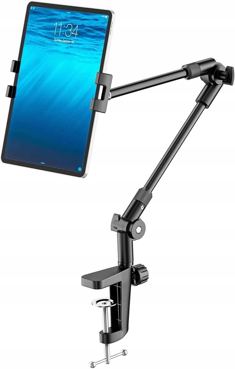 KDD 009M Uchwyt statyw biurkowy 360 do tabletu telefonu kamery 4,7"-13