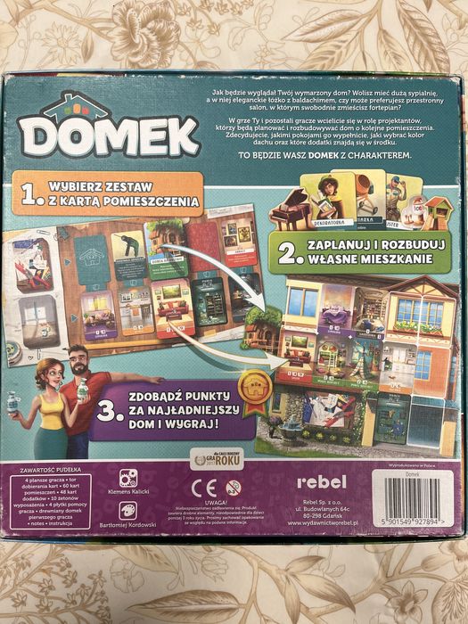 Gry planszowe: Dixit Classic i Domek