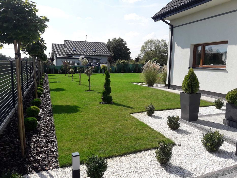 Zakładanie i pielęgnacja terenów zieleni, ogrodów, systemy nawadniania