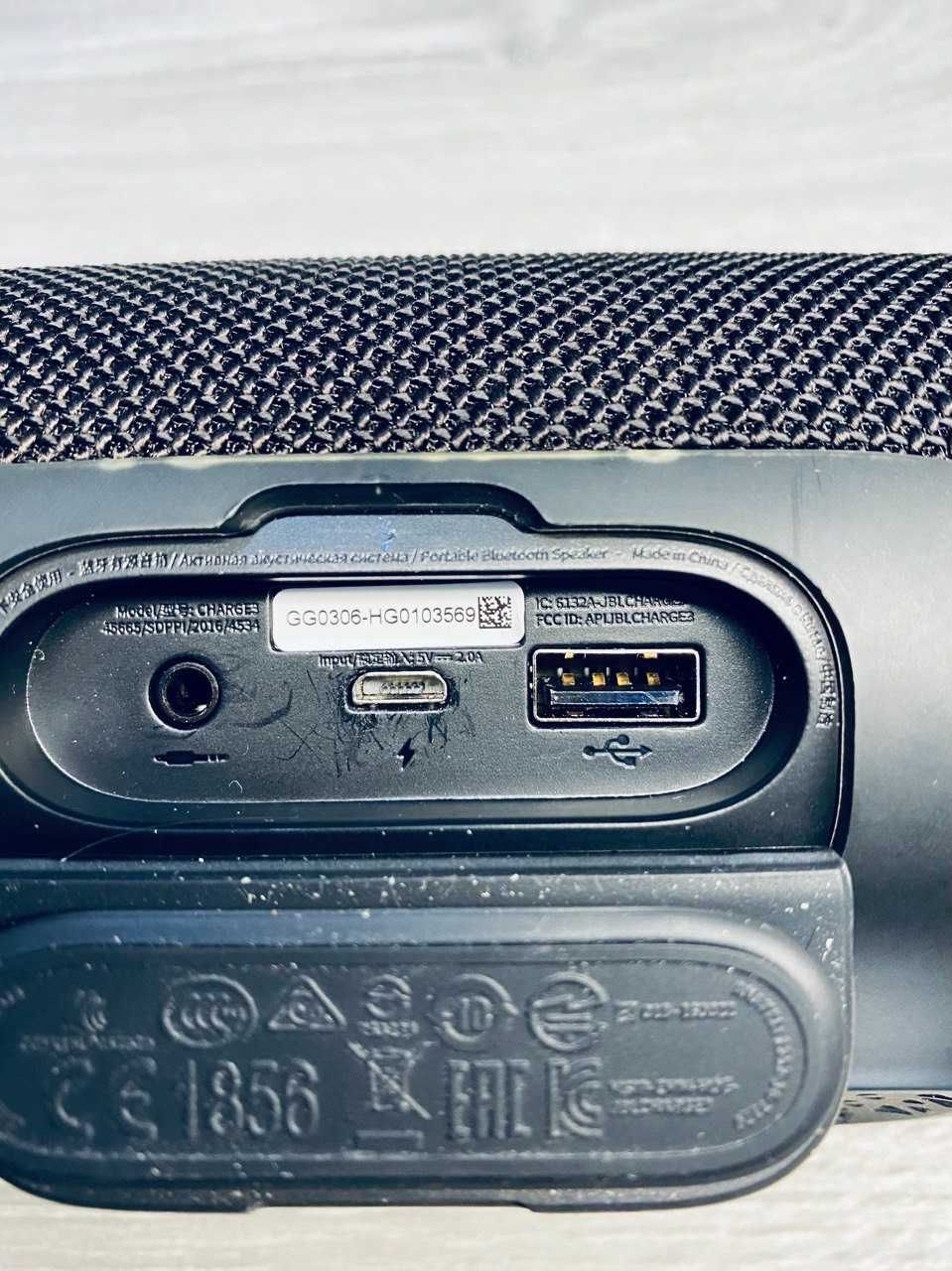 Портативна колонка ⦿ JBL Charge 3 Black ⦿ ОРИГІНАЛ ⦿ МАГАЗИН