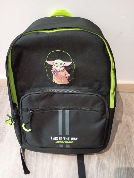 Mochila escolar Star Wars baby yoda cl