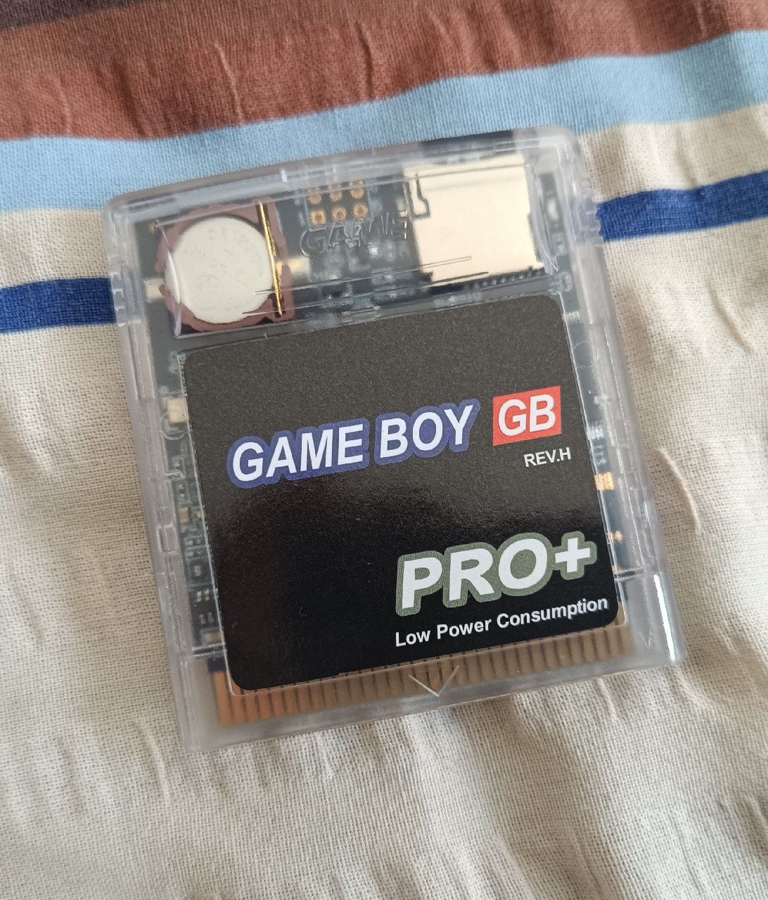 Nintendo GameBoy Color z ekranem OLED i nagrywarką