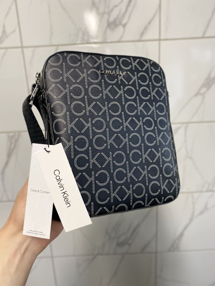 Сумка чоловіча Calvin Klein Minimalism Reporters S Mono