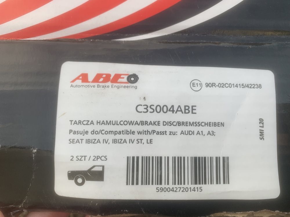 Гальмівний диск ABE C3S004ABE