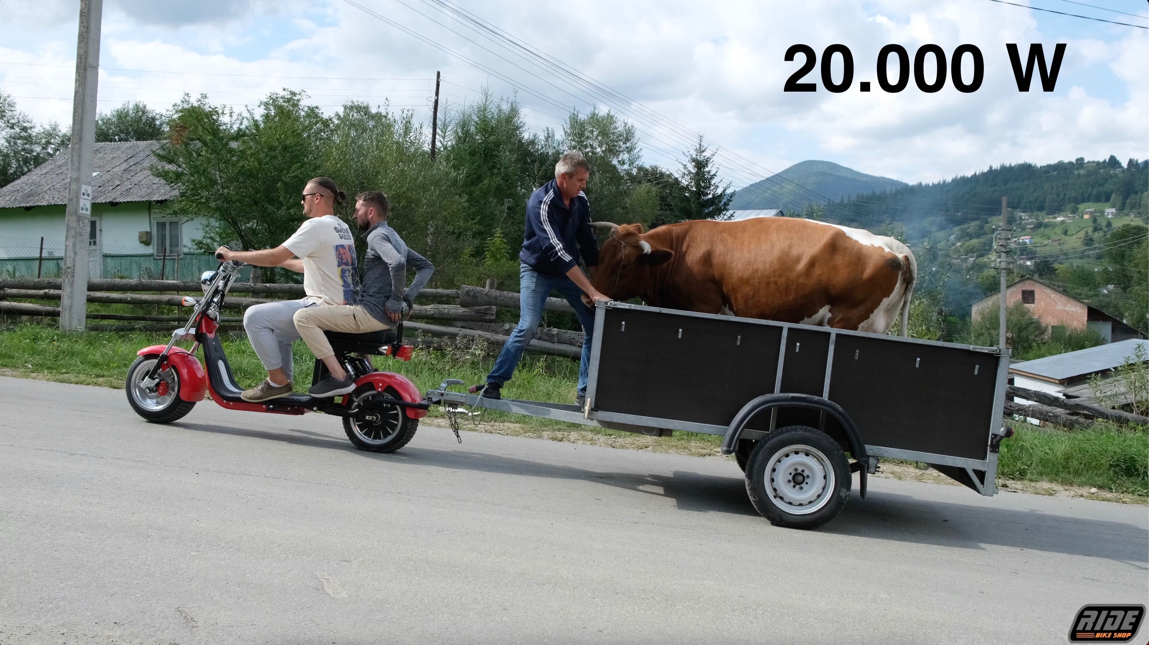CityCoco Long Range Performance 20000W найпотужніший електроскутер