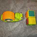 Wieża Krokodyl Fisher Price kostki sensoryczne
