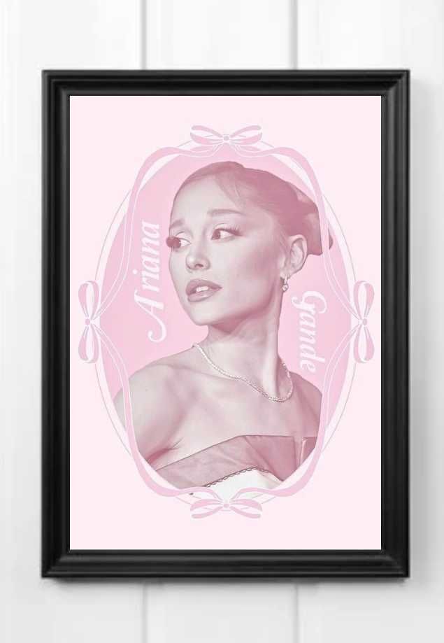 Plakat A4 kodak ariana grande