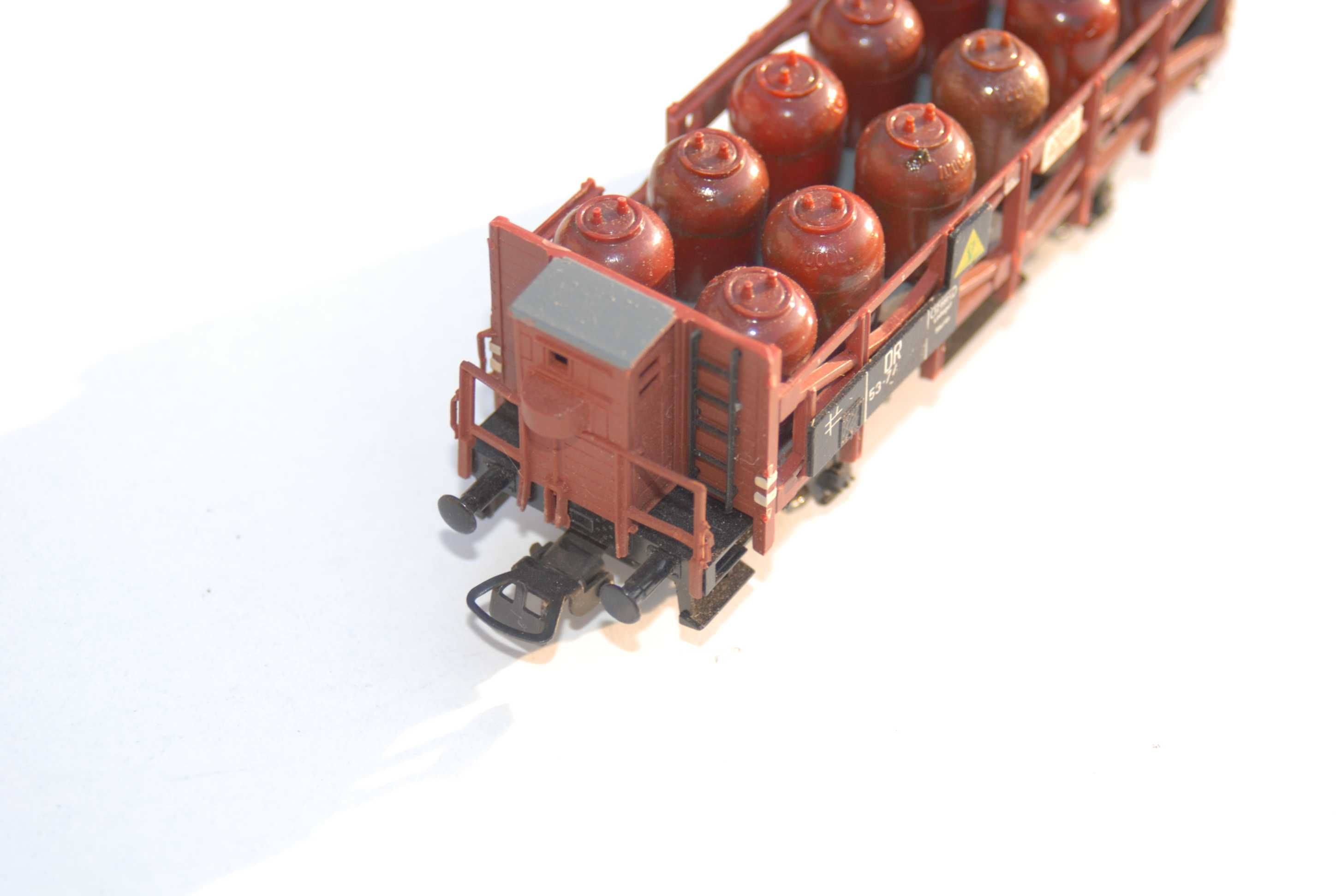 Stara zabawka wagon towarowy kwasiarka PIKO DR 537416 unikat