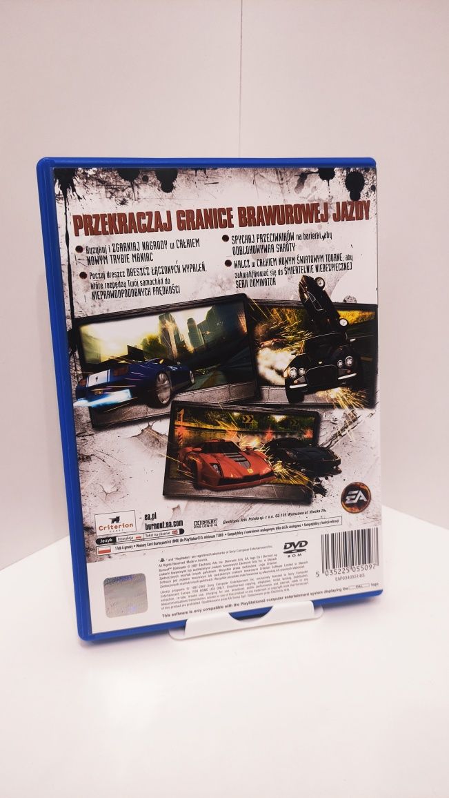 Burnout Dominator PS2 PlayStation 2 PL dystrybucja