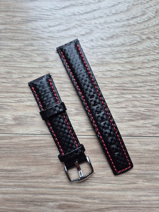 Pasek Hirsch Carbon L 20 mm