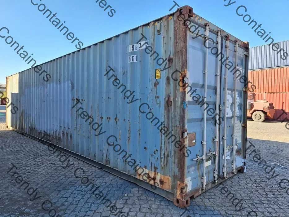 Contentor Maritimo 40 pés HC -12 metros Altura Extra