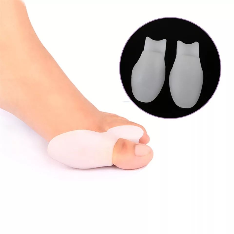 Protecção dedo pé, dedal ortopédico em silicone, gel, calos
