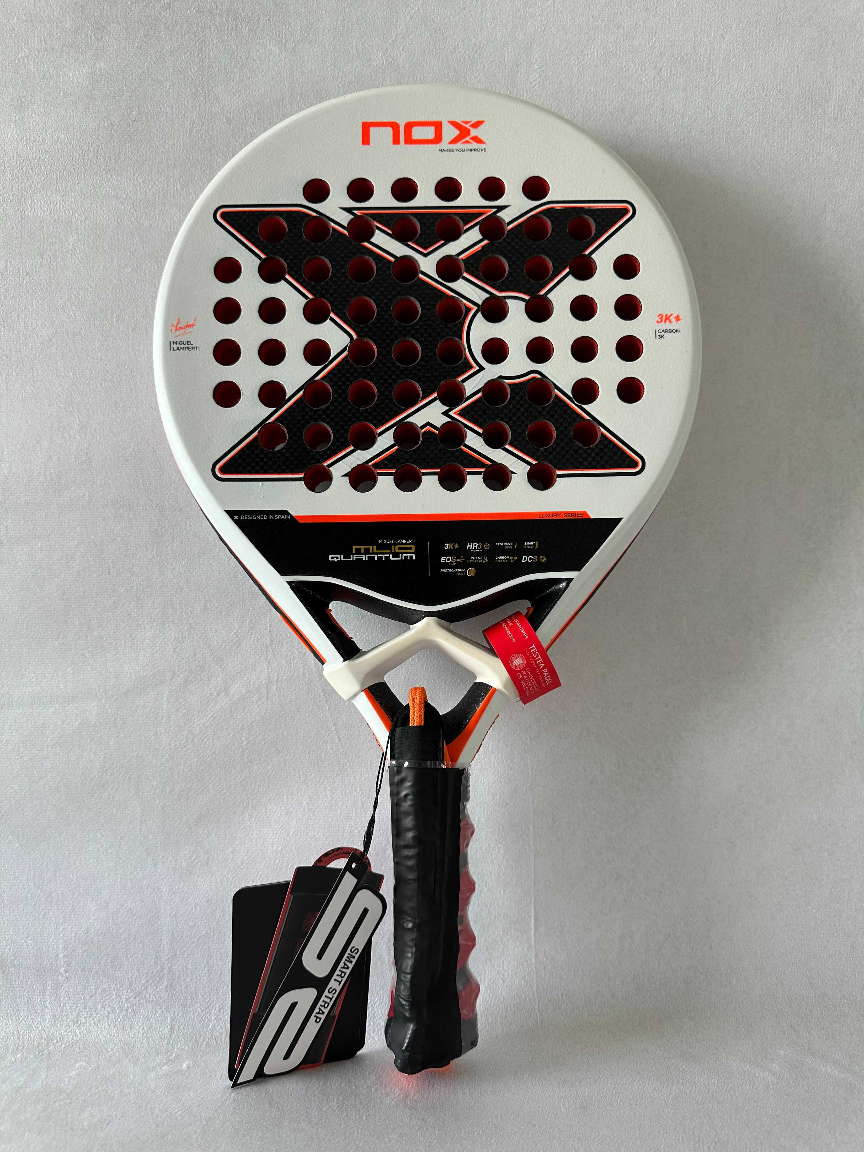 Ракетка для Падель (Padel) тенісу – NOX ML10 Quantum 3K Lamperti 2025