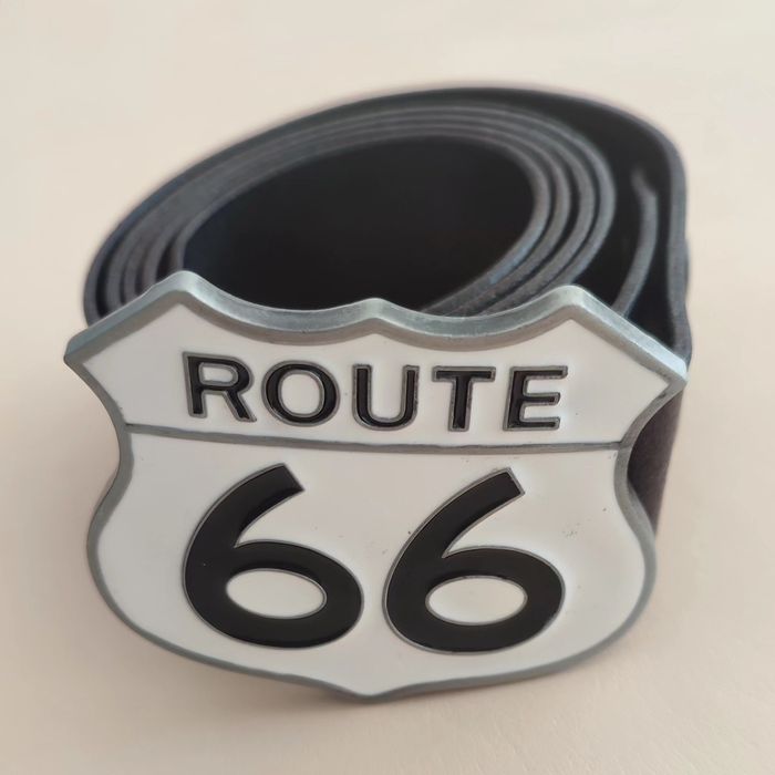 Pas skórżany route66