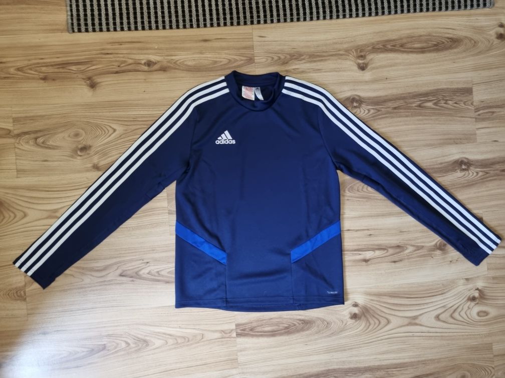 Bluza Adidas 13-14lat 164cm granatowa