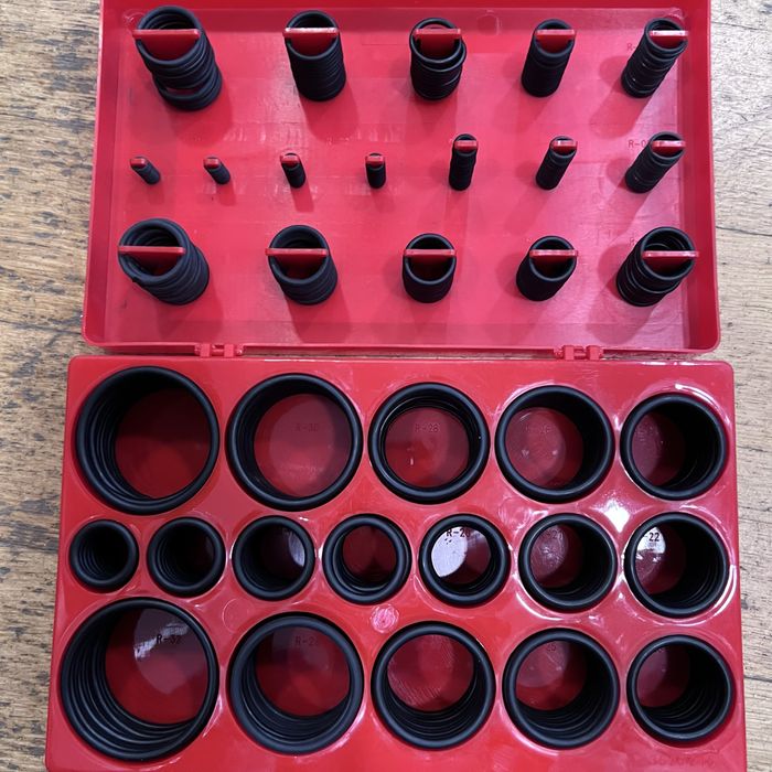 Caixa O-Rings /Vedantes/borrachas 419 Peças - NOVO
