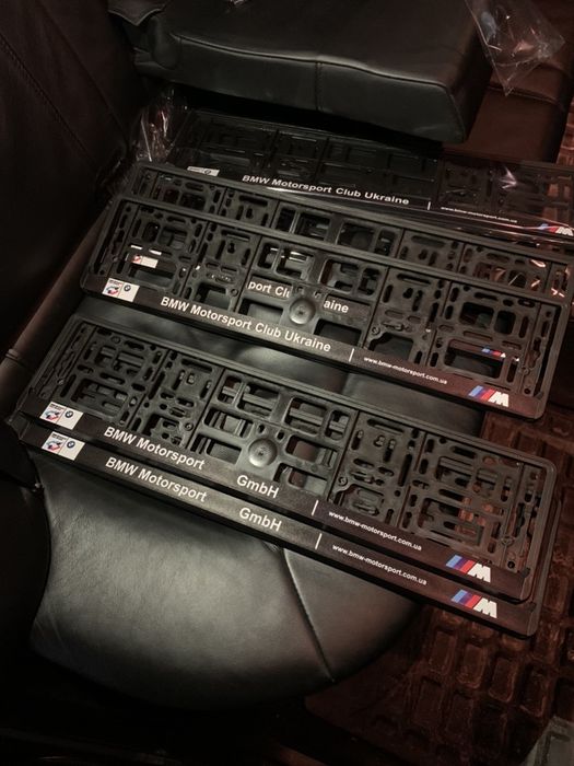 Рамки BMW Motorsport m3,m5,e30,e32,e34,e36,e38,e39,e46,e53,e60,e65,e71