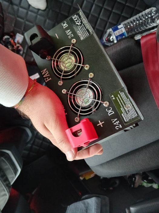 Transformador/conversor 24v Onda pura