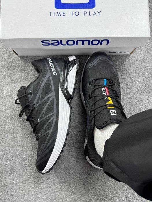 !ТЕРМО! Salomon XT-6 (Gore-Tex) Black/White 41 42 43 44 45 46 саломон