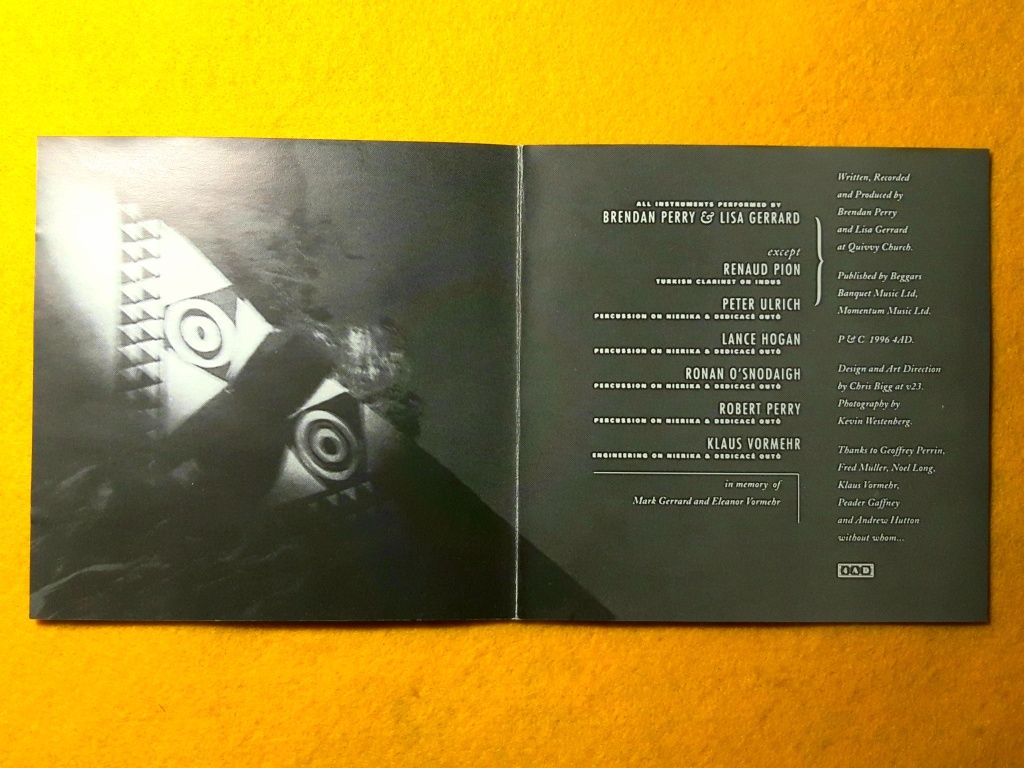 Dead Can Dance – Spiritchaser (CD, 1996)