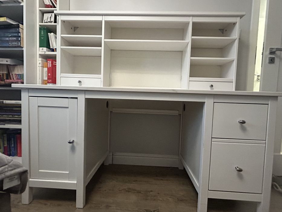 Biurko Ikea Hemnes z nadstawka