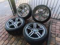 BMW 5 F10 F11 alu felgi aluminiowe M Pakiet styl wzór 351 ferric grey