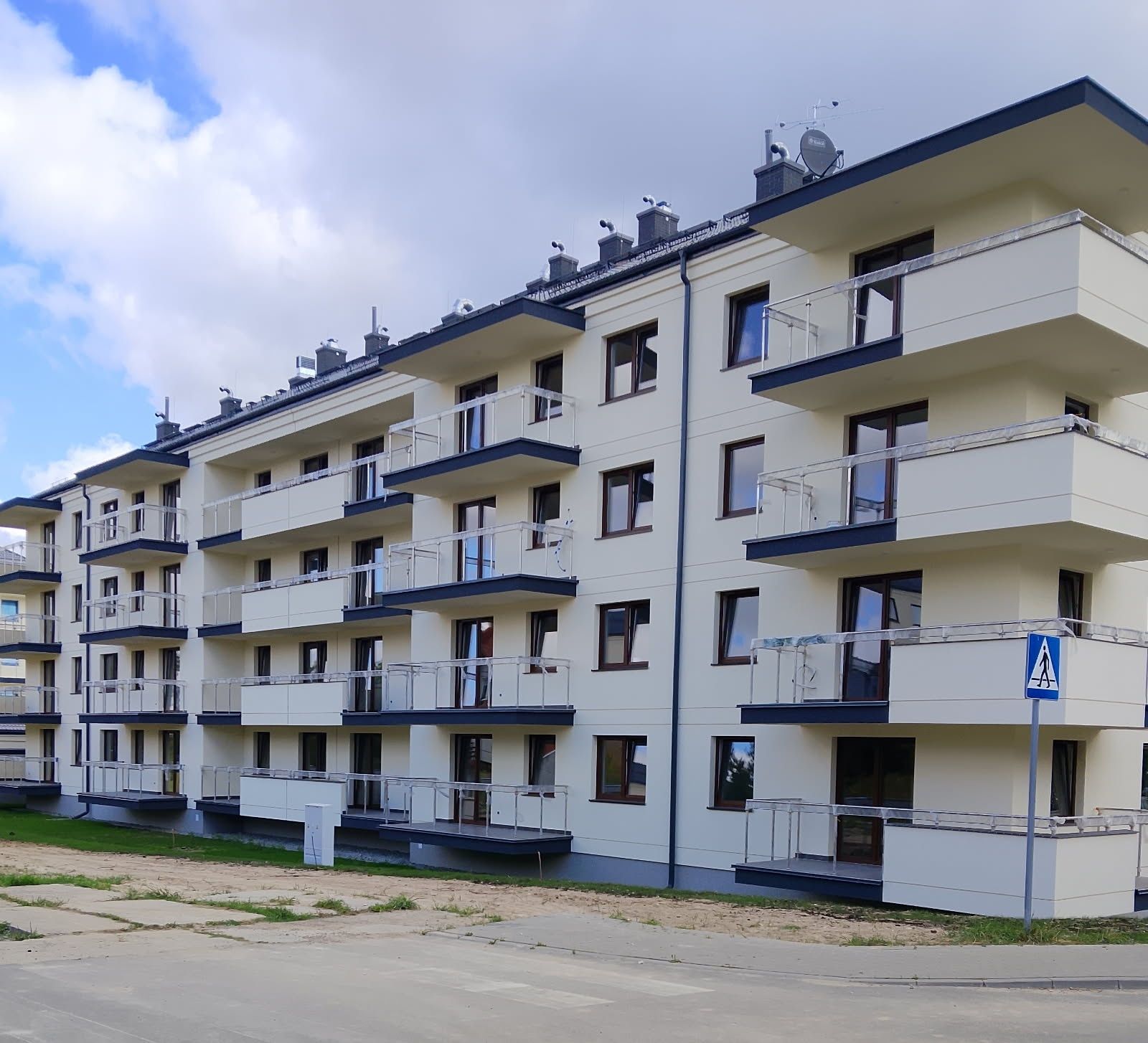 Nowe mieszkanie w bloku z windą 47 m2 Turka osiedle Borek