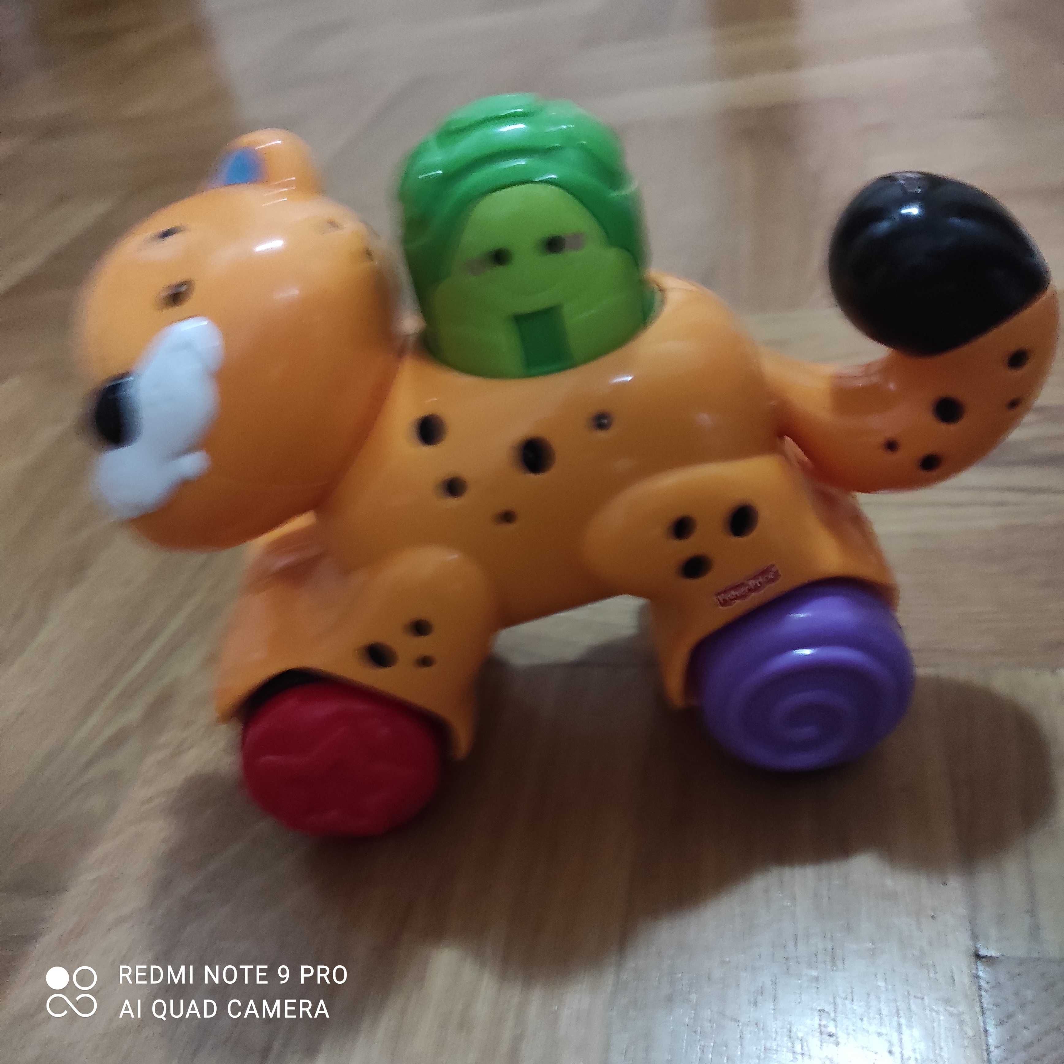 Tygrysek Fisher Price, zabawka jeżdżąca