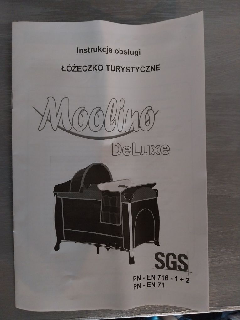 Łóżeczko turystyczne Moolino Deluxe
