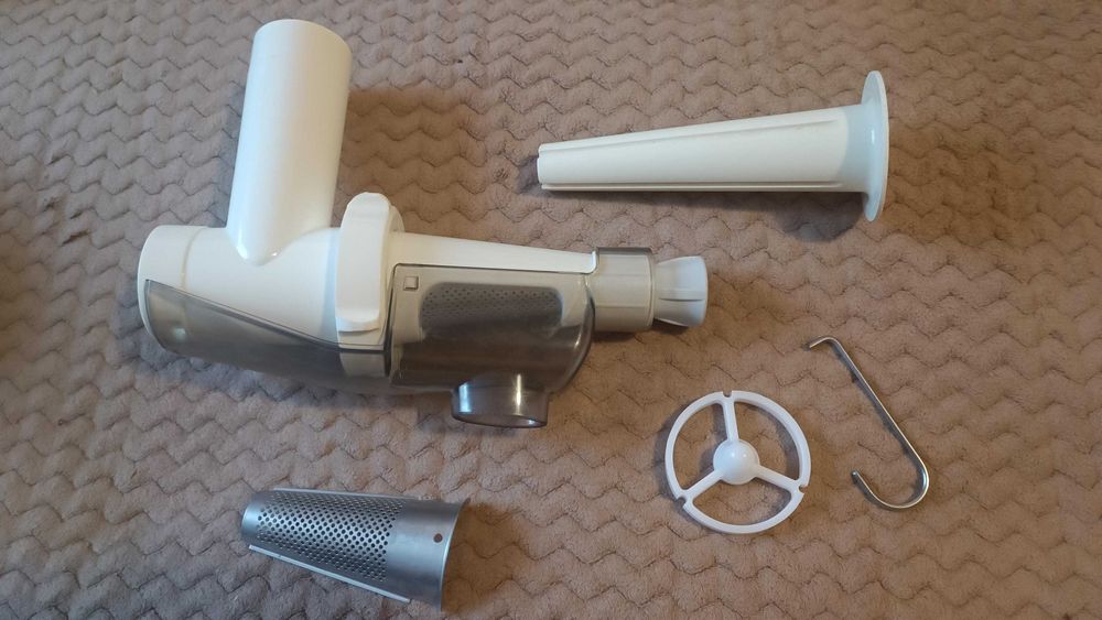 Насадки та запчастини для м'ясорубки Zelmer 986 та комбайна Braun k700