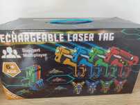 Pistolet laserowy paintball laser tag karabin świetlny ZESTAW ×4