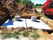 Zbiornik szambo betonowe szamba produkcja montaż dojazd 4-14m3 szybko