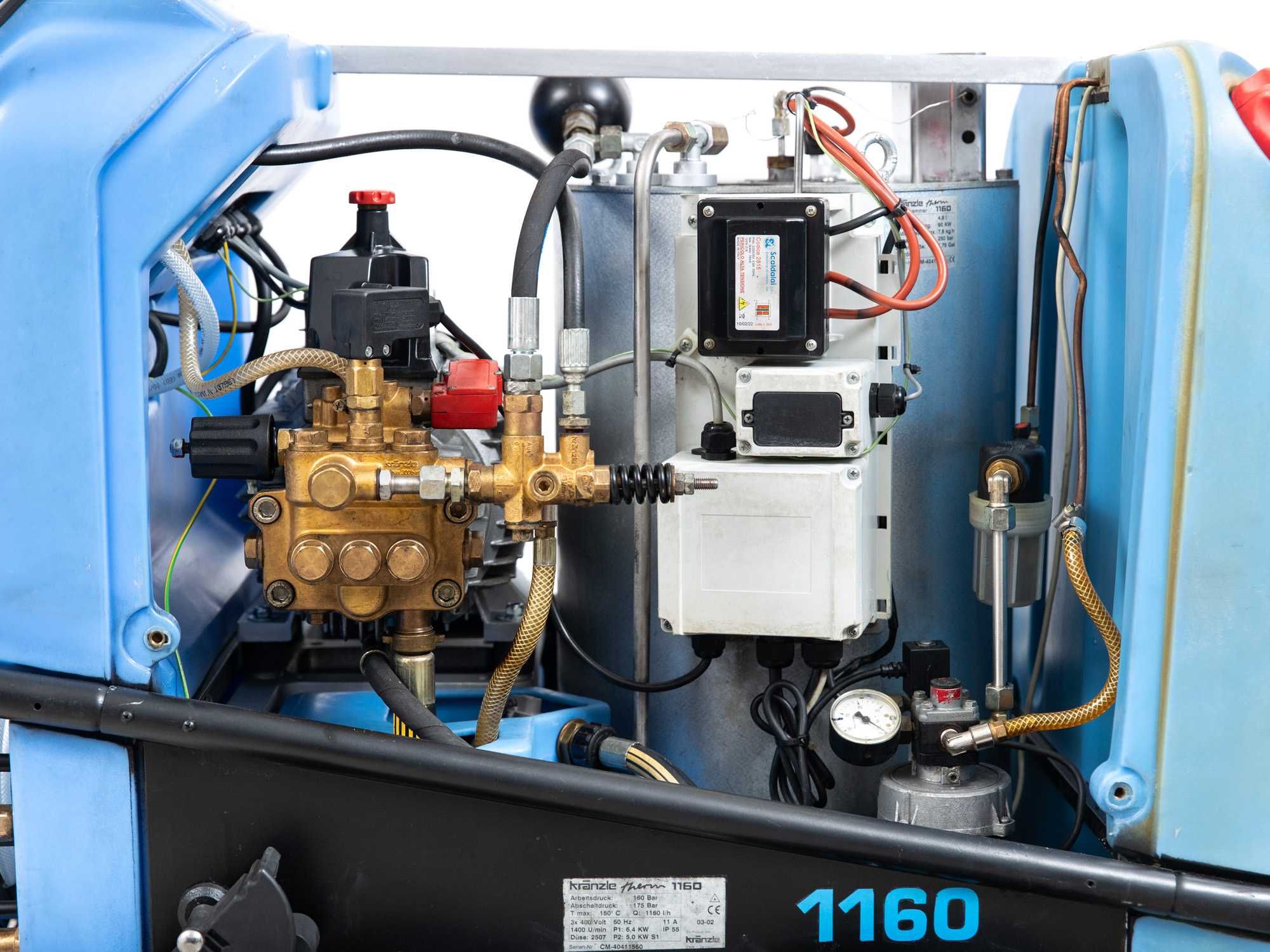 MYJKA CIŚNIENIOWA KRANZLE THERM 1160, 160bar 1160l/h 6,4kW 9000 netto