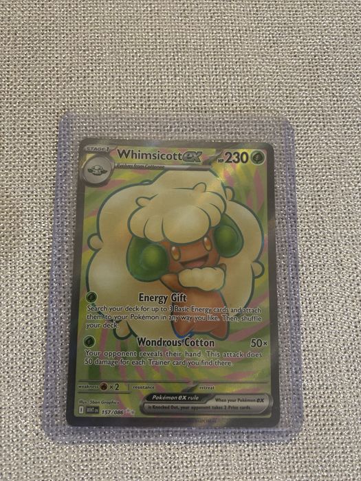 Karta pokemon - Whimicott EX #157