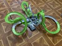 Трек хот вилс оригинальный Hot Wheels Octoblast Motorized Racing