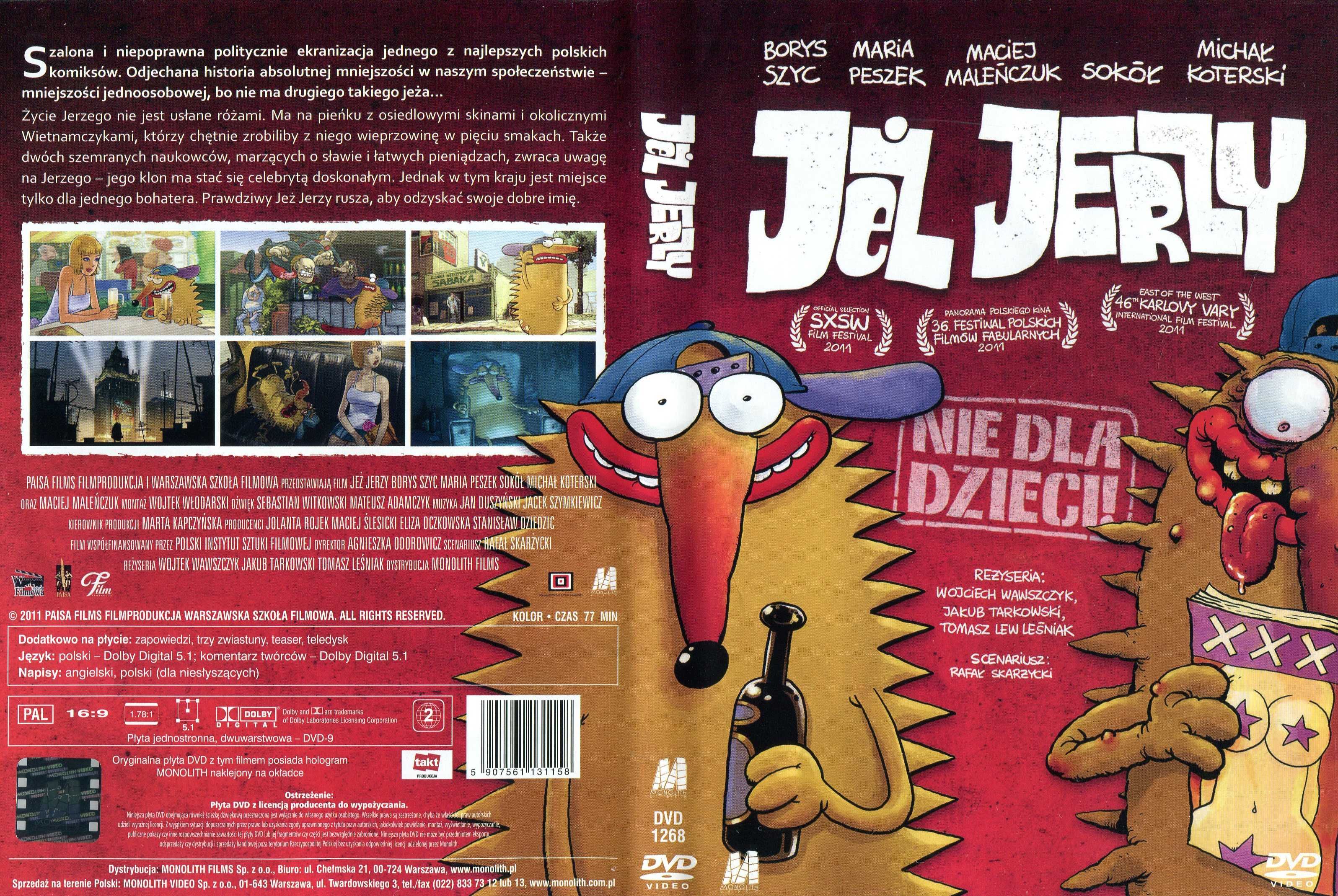 Jeż Jerzy płyta dvd