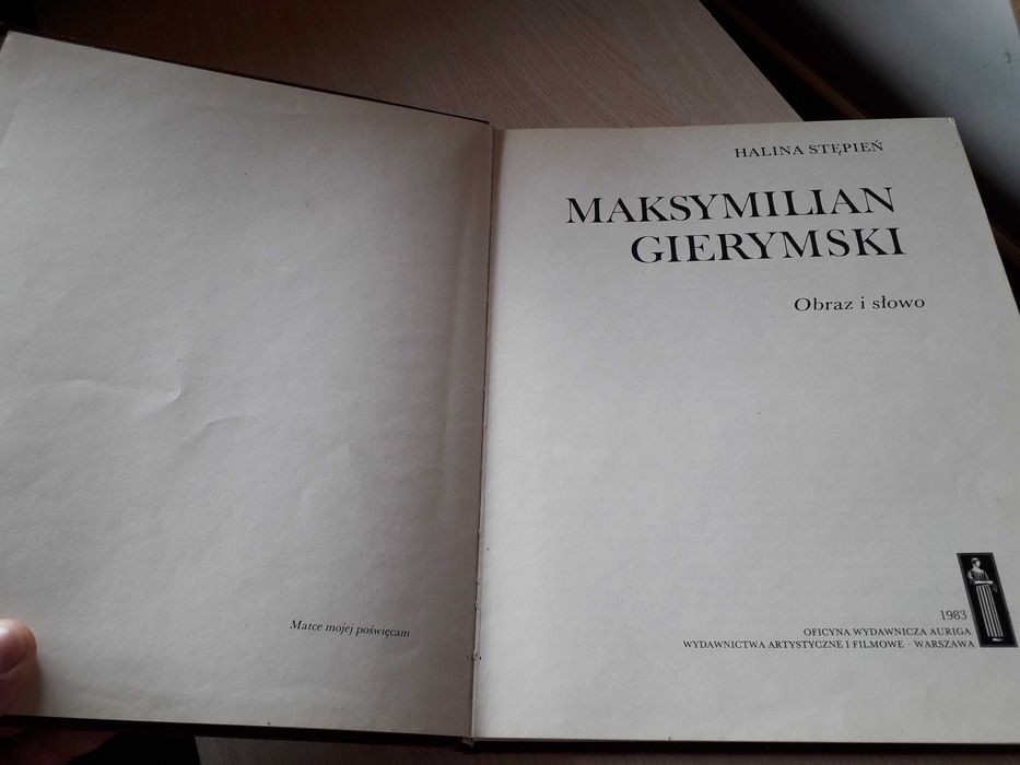 Maksymilian Gierymski malarstwo album.