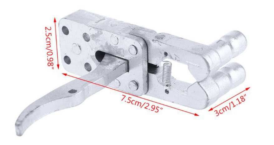 Metalowy spust do procy cyngiel nowy mechanizm spustu proca