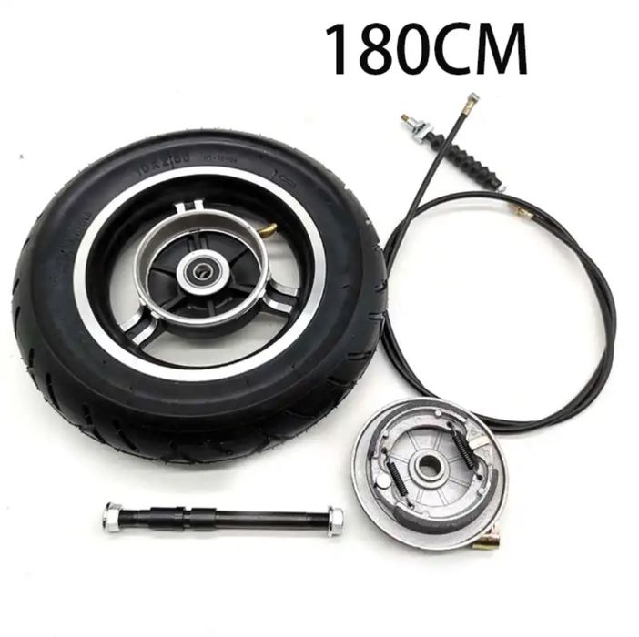 10-дюймове колесо с тормозом 10x2,50