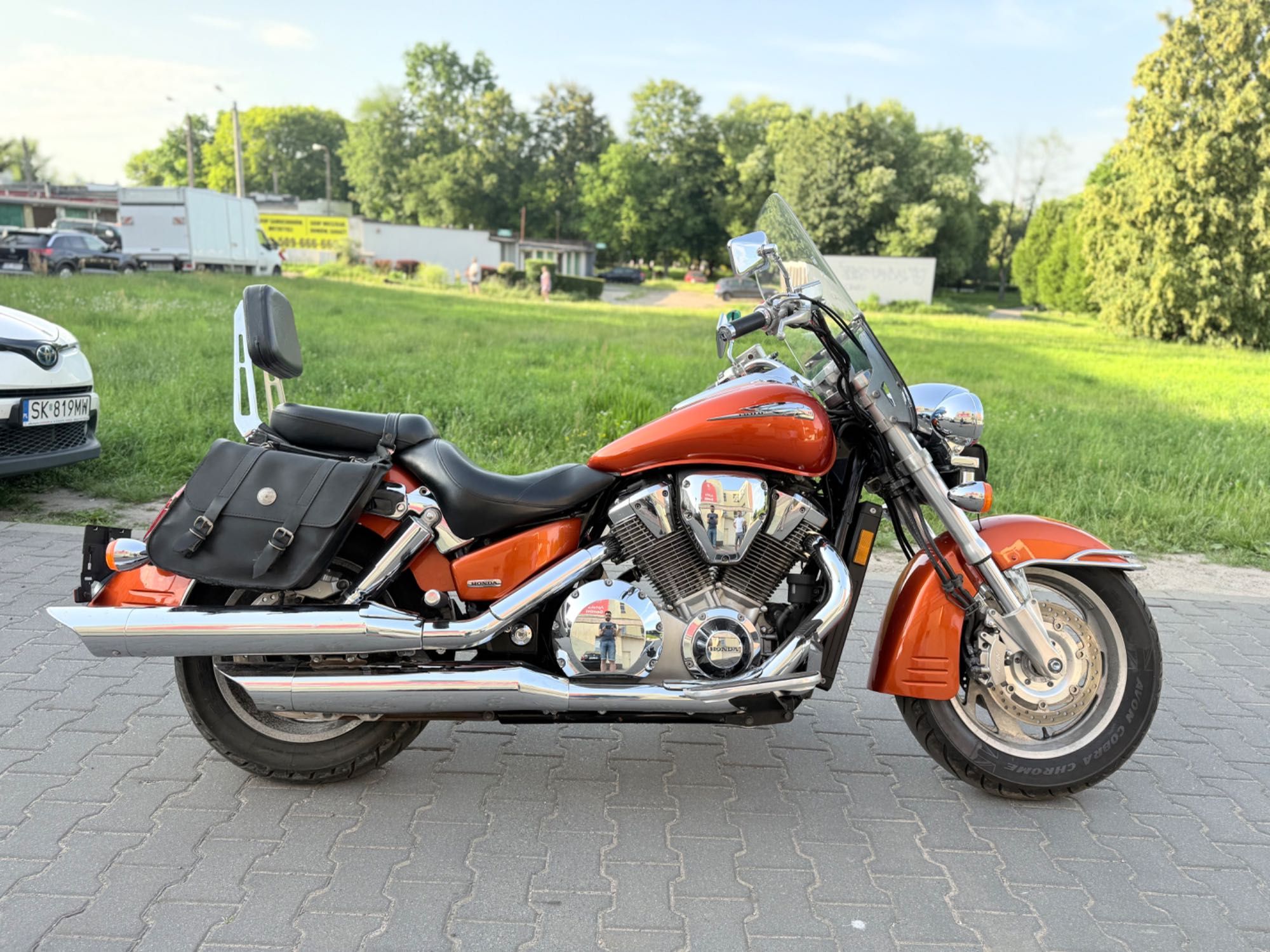 Honda VTX1800 12 tys mil. Ponadprzeciętny stan Choppera.
